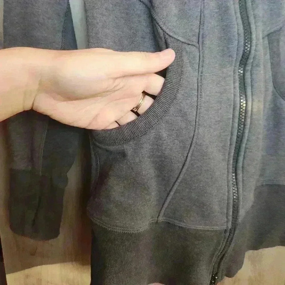 Athleta CYA Define Zip Up Hoodie Athletic Jacket Grey Size XXS Women’s - Picture 7 of 15